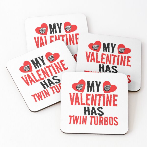 Item preview, My Valentine Has Twin Turbos Heart Love Valentines Day Car Racer Spooling Turbo designed and sold by CarantinedChaos.