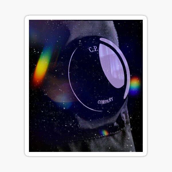 Espace copie CP Company CP Company noir casual design violet artowork football hooligan Sticker