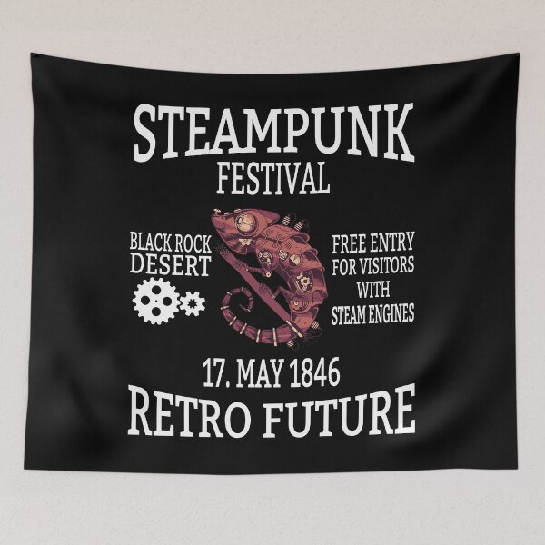 Item preview, Retro Future Festival Steampunk designed and sold by Tahuverian.