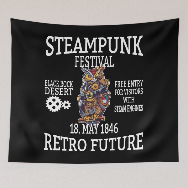 Item preview, Retro Future Festival mechanical owl steampunk designed and sold by Tahuverian.