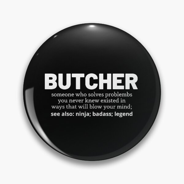 Item preview, butcher designed and sold by T-shirtgallery.