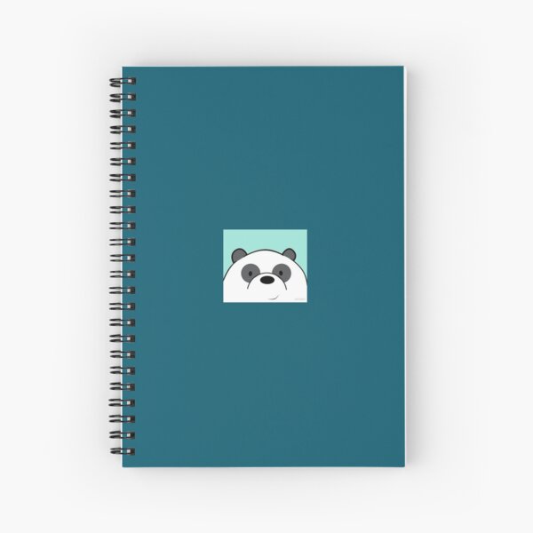 Panda cariñoso Cuaderno de espiral
