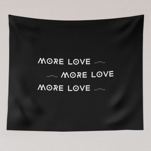Item preview, More Love SOS designed and sold by LuFilu.