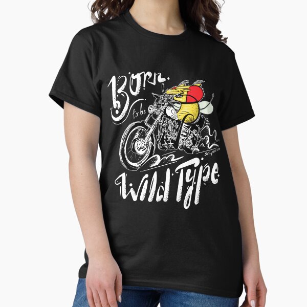 Item preview, Born to be Wild Type (Dark Background) designed and sold by sciflies.