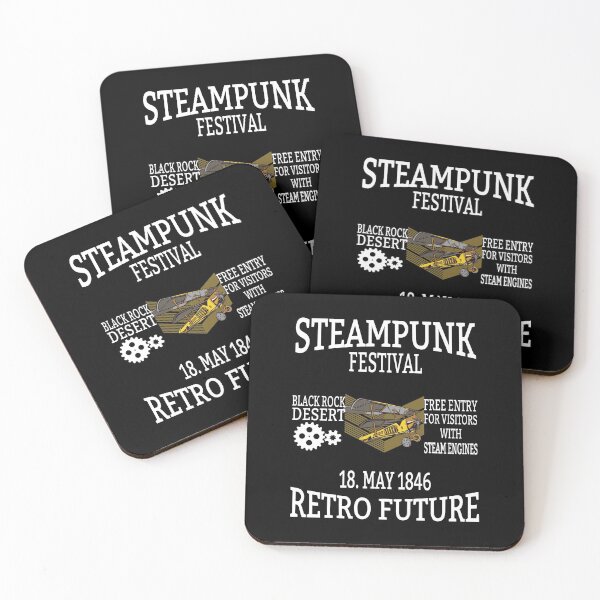 Item preview, Retro Future Festival biplane airplane steampunk designed and sold by Tahuverian.