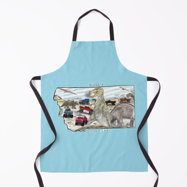 Item preview, Wall Art // Montana Artwork // Dinosaurs & 4X4's! designed and sold by Imagin8er.