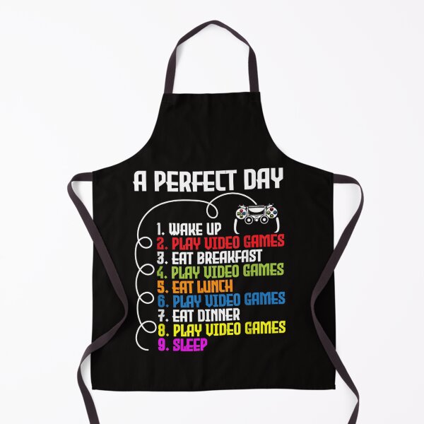 Item preview, My Perfect Day Video Games T-shirt Funny Cool Gamer Tee Gift T-Shirt designed and sold by BeFaCtO.