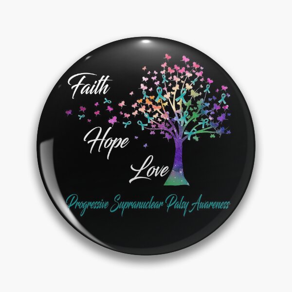 Item preview, Ribbon Tree Faith Hope Love Progressive Supranuclear Palsy Awareness designed and sold by Tadmab.