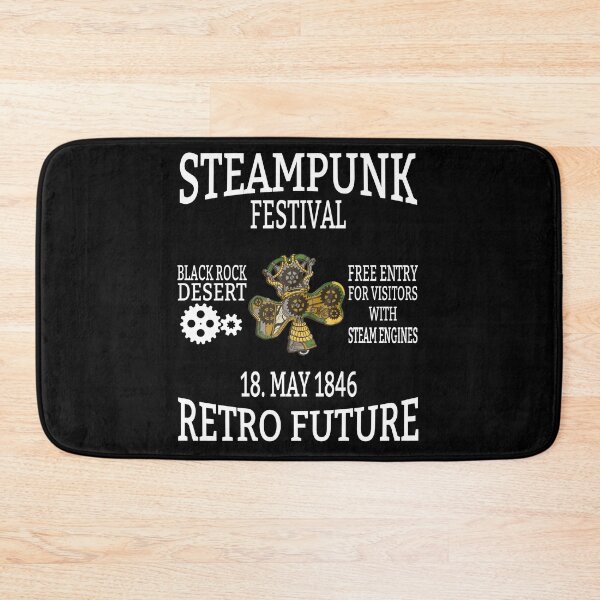 Item preview, Retro Future Festival Shamrock Luck Steampunk designed and sold by Tahuverian.