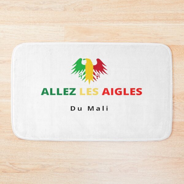 Item preview, GO TO THE EAGLES OF MALI white designed and sold by MomoDesigners.