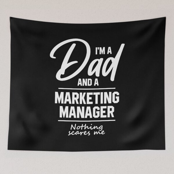 Item preview, I'm A Dad And Marketing Manager - Funny Job designed and sold by DiogoCalheiros.