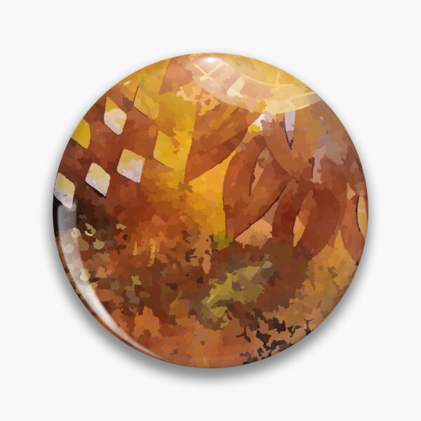 Item preview, Amber Leaves - Abstract collage designed and sold by Project182500.