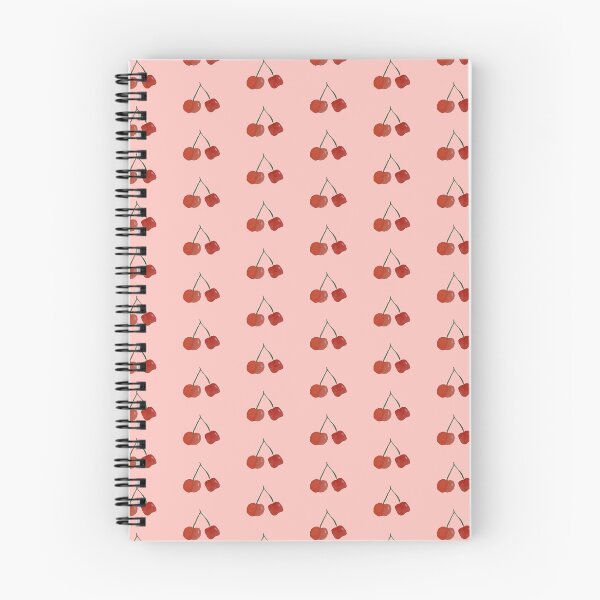 Item preview, pink cherry watercolor pattern designed and sold by Laura_S _13.