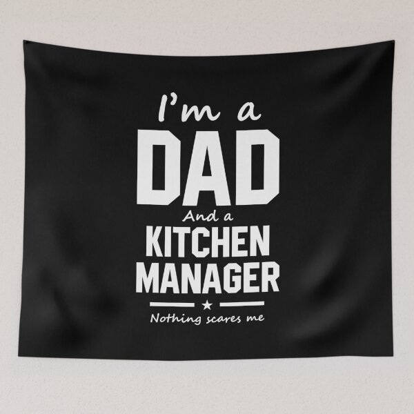 Item preview, I'm A Dad And Kitchen Manager - Funny Job designed and sold by DiogoCalheiros.