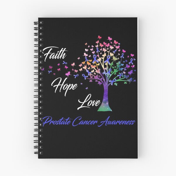 Item preview, Ribbon Tree Faith Hope Love Prostate Cancer Awareness designed and sold by Tadmab.