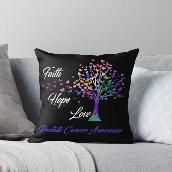 Item preview, Ribbon Tree Faith Hope Love Prostate Cancer Awareness designed and sold by Tadmab.