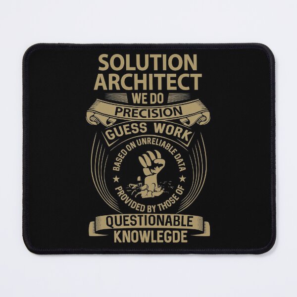 Item preview, Solution Architect T Shirt - We Do Precision Job Gift Item Tee designed and sold by natalinedk.