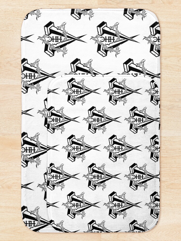Thumbnail 5 of 6, Bath Mat, Nails designed and sold by hammerheadc.