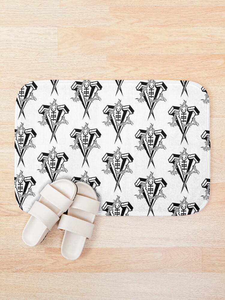 Thumbnail 1 of 6, Bath Mat, Nails designed and sold by hammerheadc.