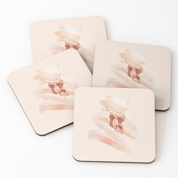 Item preview, Watercolor Ballerina Line Art II  designed and sold by M-Infinite.