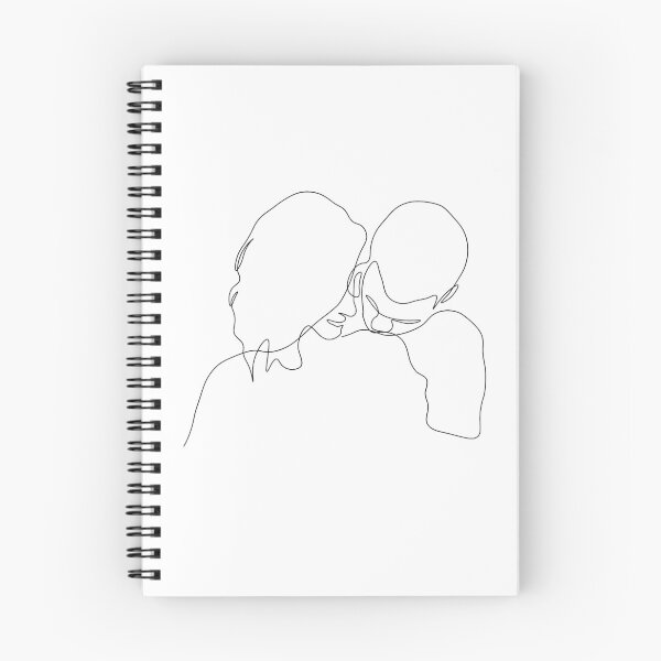 Item preview,  single line lovers design designed and sold by Shoganaai.