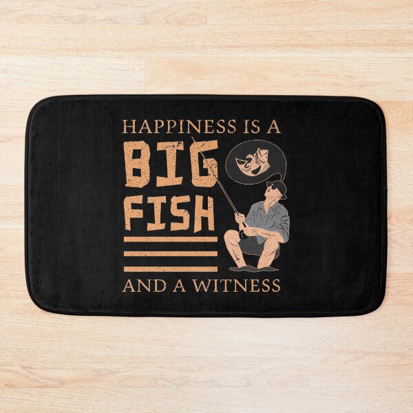 Item preview, Happiness is A Big Fish And A Witness  designed and sold by franktact.