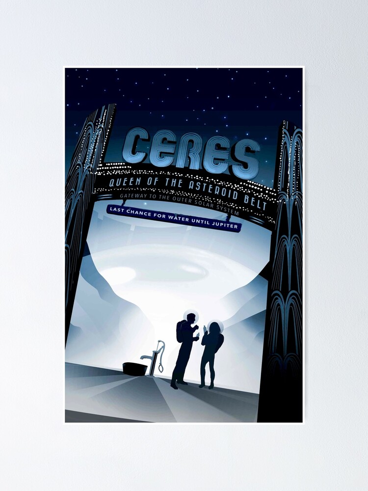 Ceres of the Asteroid Belt Dwarf Planet Space Travel