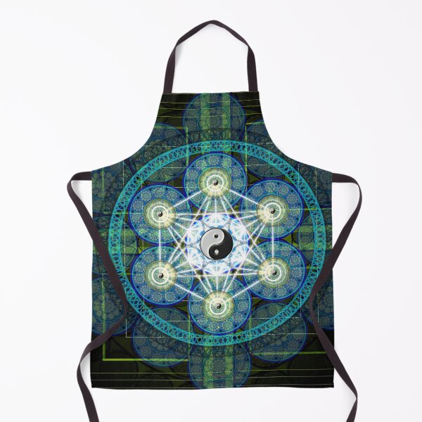 Item preview, Green Yin Yang Mandala designed and sold by Fred Andrews IV.