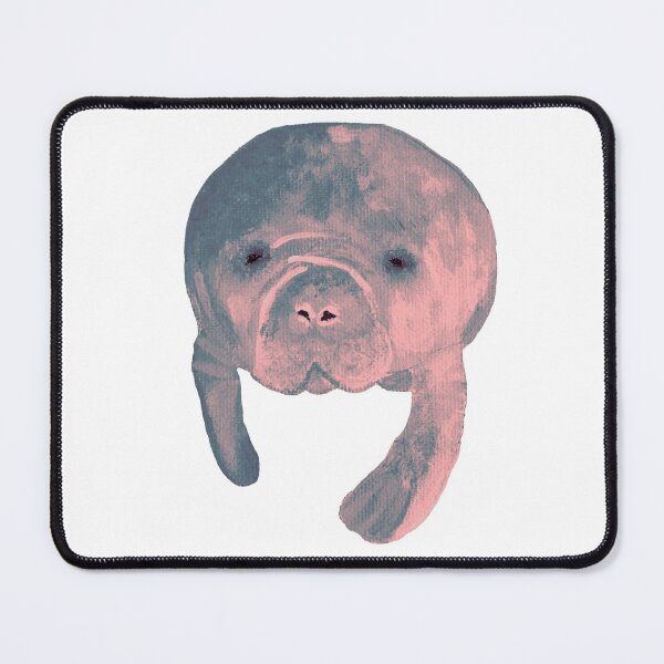 Item preview, Gray and Pink Manatee designed and sold by BissyCollective.