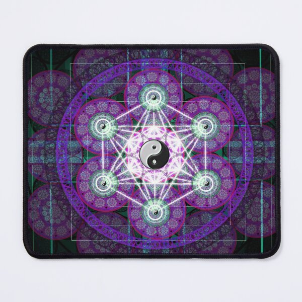 Item preview, Purple Yin Yang Mandala designed and sold by Fred Andrews IV.