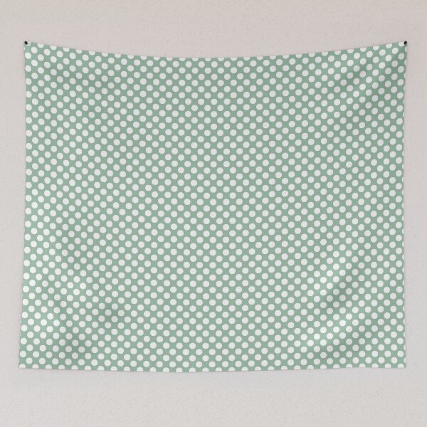Item preview, Grayed Jade Polka Dots designed and sold by SaraValor.