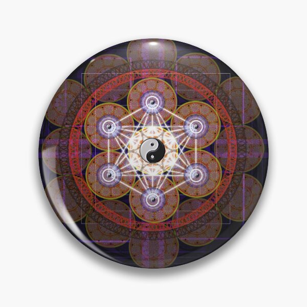 Item preview, Red Yin Yang Mandala designed and sold by Fred Andrews IV.