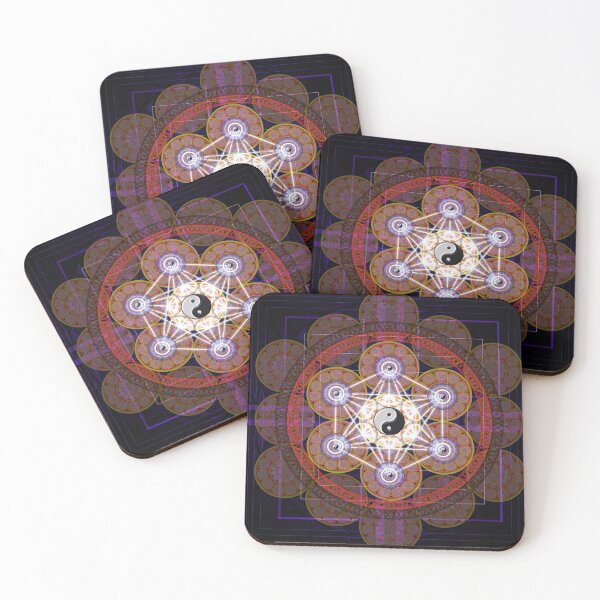 Item preview, Red Yin Yang Mandala designed and sold by Fred Andrews IV.