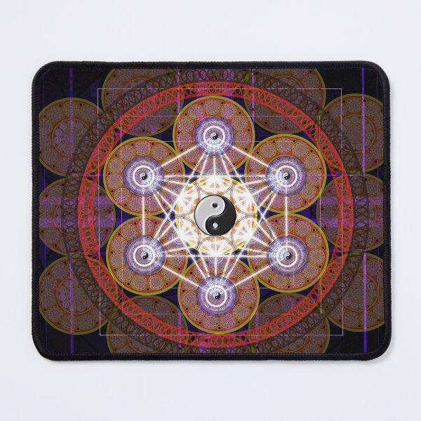 Item preview, Red Yin Yang Mandala designed and sold by Fred Andrews IV.