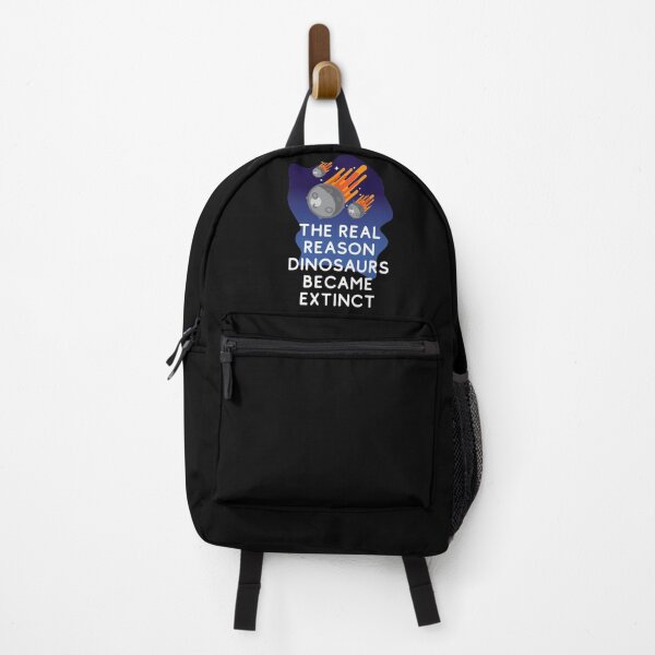 Item preview, The real reason dinosaurs became extinct - Meteors Hurdling Towards Earth To Kill The Dinosaur designed and sold by crazycollective.