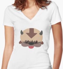Yip Yip Appa TShirt Women's Fitted V-Neck T-Shirt