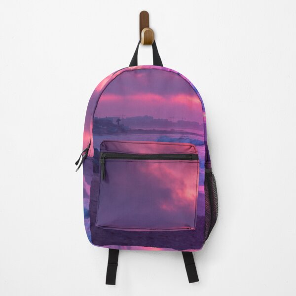 Item preview, Pink & Purple Cotton Candy Beach Sunset designed and sold by newburyboutique.