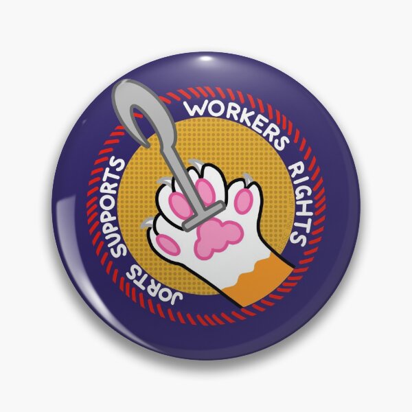 Item preview, ILWU Jorts Paw designed and sold by JesseIrwinArt.