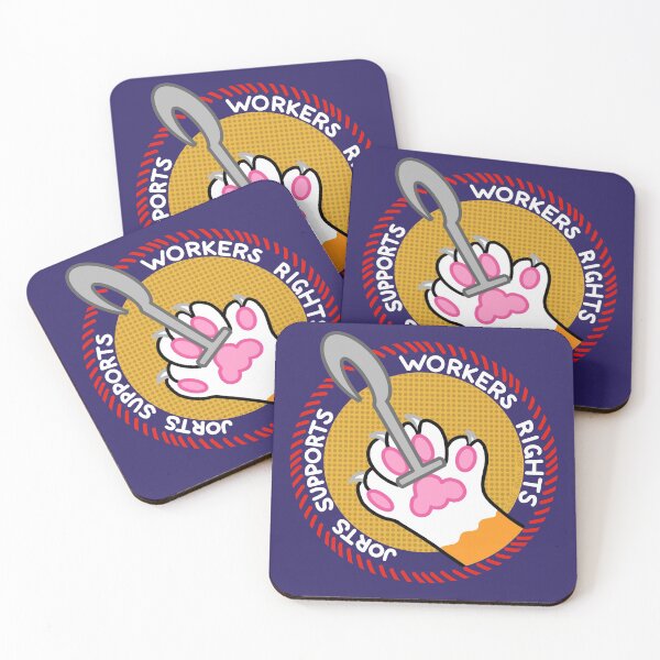 Item preview, ILWU Jorts Paw designed and sold by JesseIrwinArt.
