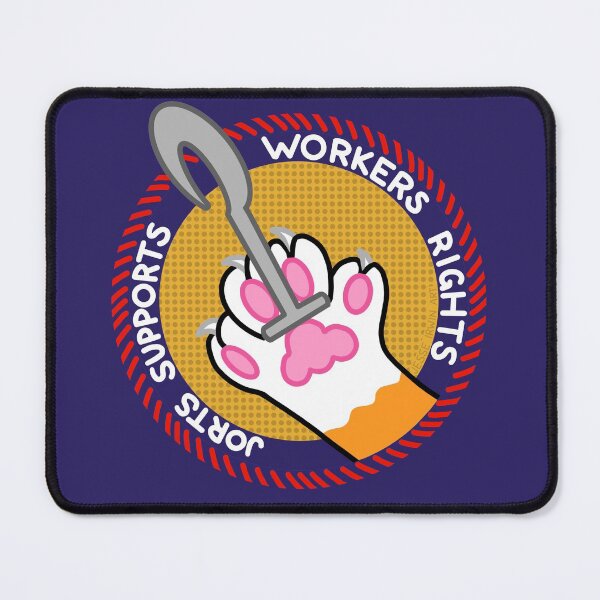 Item preview, ILWU Jorts Paw designed and sold by JesseIrwinArt.