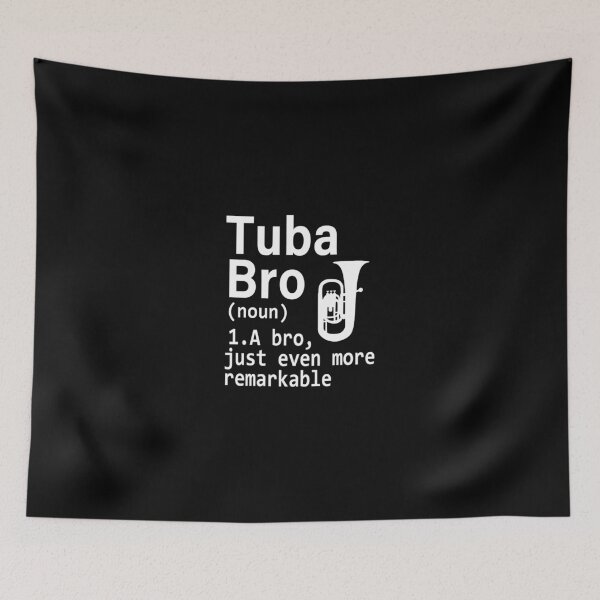 Item preview, Tuba bro brother player I Destroy Silence Birthday Gifts Tubaist Funny Musician  Band Gift  Funny Rude Offensive saying, designed and sold by joygift369.