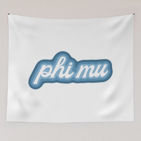 Item preview, Phi Mu Blue Gradient designed and sold by abbeygfrerer.
