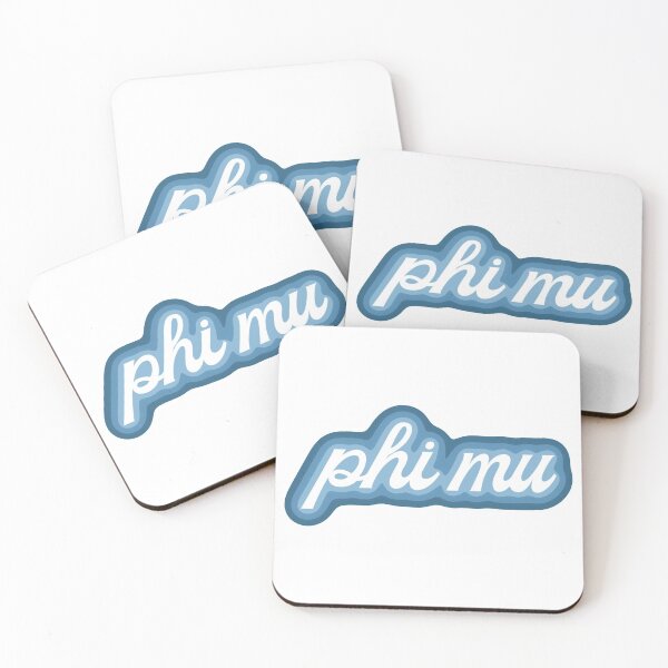 Item preview, Phi Mu Blue Gradient designed and sold by abbeygfrerer.