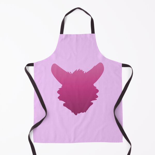 Item preview, Fursuit Head Silhouette (Pink Fade) designed and sold by ThatMooGuy.