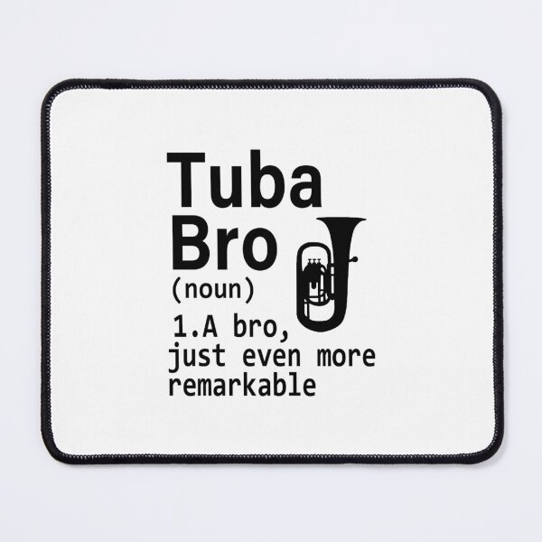 Item preview, Tuba bro brother player I Destroy Silence Birthday Gifts Tubaist Funny Musician Band Gift Funny Rude Offensive saying, designed and sold by joygift369.