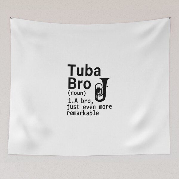 Item preview, Tuba bro brother player I Destroy Silence Birthday Gifts Tubaist Funny Musician  Band Gift  Funny Rude Offensive saying, designed and sold by joygift369.
