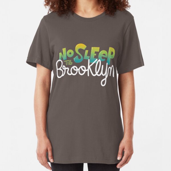 Beastie Boys No Sleep Till Brooklyn Womens Fitted T-Shirt