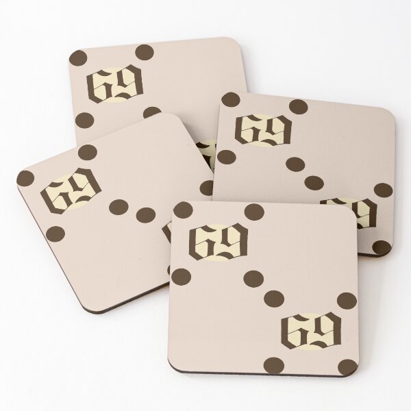 Item preview, 69 number with patern designed and sold by otakumania.