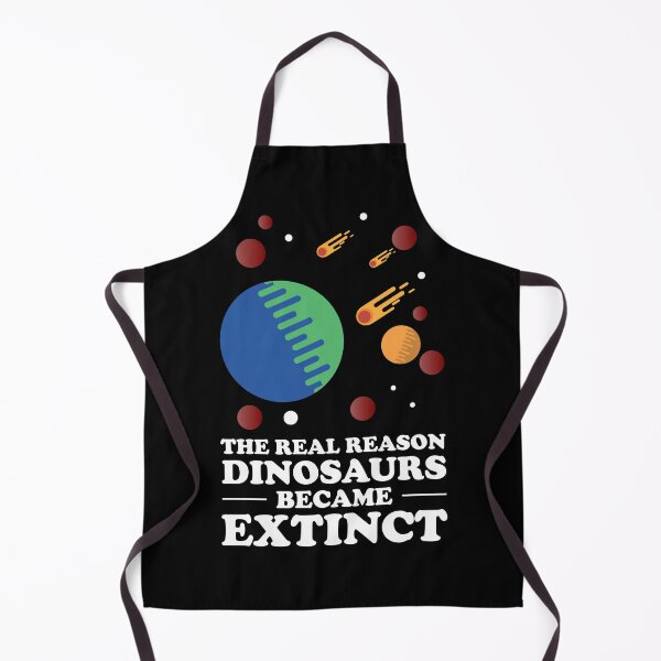 Item preview, The real reason dinosaurs became extinct - Meteors Hurdling Towards Earth To Kill The Dinosaur designed and sold by crazycollective.
