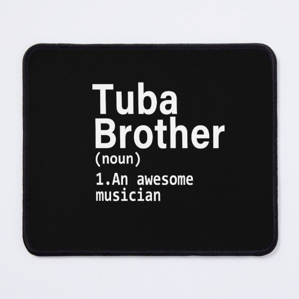 Item preview, Tuba brother player I Destroy Silence Birthday Gifts Tubaist Funny Musician Band Gift Funny Rude Offensive saying, designed and sold by joygift369.